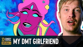 DMT Always Shows Shane Mauss the Same Purple Woman on His Trips  Tales From the Trip [upl. by Enelrahc]