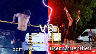 Julien VS adri  GRAVITY ARMORIC BATTLE TOUR IV  streetworkout [upl. by Siloa694]