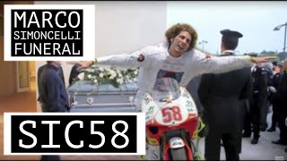 Lultimo saluto a Marco Simoncelli l’ultimo viaggio  the last journey [upl. by Rehpitsirhc615]