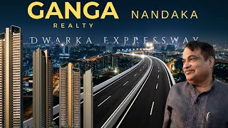 Ganga Nandka sector 84 layout of flat [upl. by Kreis]