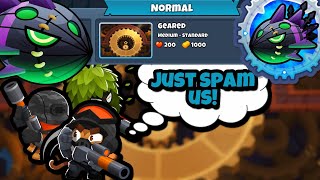 Lych Normal Tutorial  No Monkey Knowledge  Geared BTD6 [upl. by Ezalb]