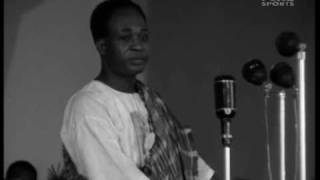 Kwame Nkrumah  AllAfrican Peoples Conference  1958 [upl. by Siradal]