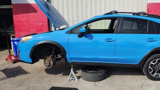 Subaru crosstrek control arm removal [upl. by Cheung]