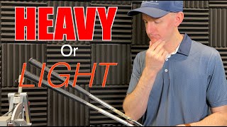 Dont Make These 2 Shaft Weight Mistakes  What Iron Shaft Weight is Best [upl. by Eyeleen459]