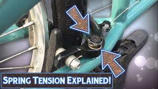 BMX Brake Spring Tension EXPLAINED [upl. by Patt504]