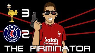 🤖THE FIRMINATOR🤖 32 Liverpool vs PSG Champions League Parody Goals Highlights [upl. by Arreip123]