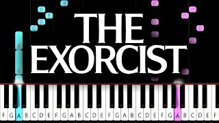 The Exorcist Theme  Piano Tutorial [upl. by Maloney]