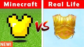 Minecraft In Real Life  all mobs items animal [upl. by Annawad]