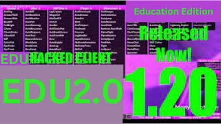 Minecraft Education Edition Hack Client 20 EDU [upl. by Gustave628]