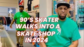 90’s skater walks into a skate shop in 2024  Can’t believe what the shop owner did [upl. by Leahcimluap44]