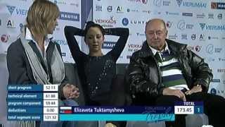 Elizaveta TUKTAMYSHEVA LP Finlandia Trophy 2013 [upl. by Aehs]