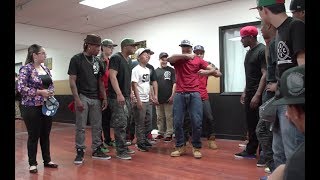 King of the Counties Krump Battle 2013 Vacaville vs Judges [upl. by Tloc]