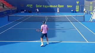 Roger Federer FOREHAND in Slow Motion BACK and FRONT view [upl. by Enirac]