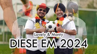 LovelyampMonty  Diese EM 2024  Offizielles Musikvideo  UEFA Euro 2024 [upl. by Rickard]