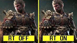 Black Myth Wukong Benchmark Ray Tracing ON vs OFF RTX 4080 4K Graphics Comparison  UE5  黑神话 悟空 [upl. by Dotti881]