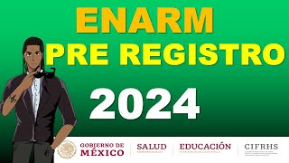 PRE REGISTRO ENARM 2024 EN VIVO [upl. by Bronson381]