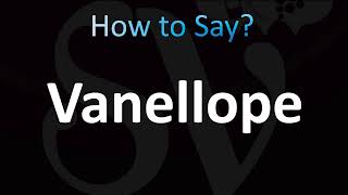 How to Pronounce Vanellope CORRECTLY [upl. by Katerina]