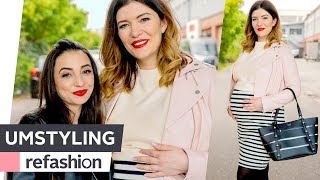 UMSTYLING Maria im 9 Monat schwanger  refashion  OTTO [upl. by Elrak]