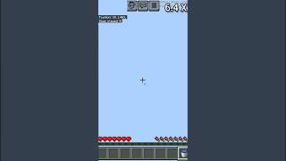 1000 blocks water bucket MLG is easy 😏  minecraft gaming [upl. by Aliwt556]