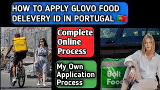 How To Apply For Glovo Food Delivery  How to Apply Glovo ID in Portugal 2024 How to Use GLOVO App [upl. by Raveaux]