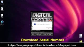 Sony Vegas Pro 11 serial number and activation code 2013 [upl. by Pennington]