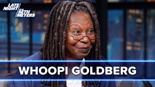 Whoopi Goldberg Explains How She Came Up with Her Name Talks The Change Comic Book [upl. by Jamin]