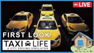 Live cu Taxi life simulator 2025 Noua cariera  Web cam pe volan [upl. by Kabab491]