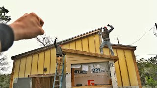 Building a Tiny Home Part 4 Tearing it Down [upl. by Magbie]