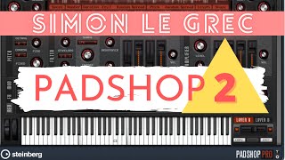 Steinberg  Padshop 2  Synth Comp Presets [upl. by Calvinna767]