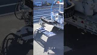 This machine can print road markings 10 times faster [upl. by Obadias150]