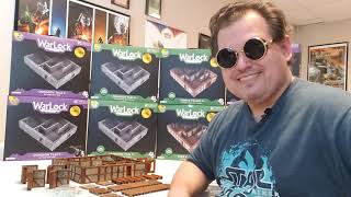 Warlock Tiles High Walls Expansion Review4D Tiles By Wizkids [upl. by Weinberg]