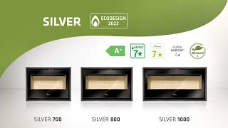 SILVER II FIREPLACE STOVE LACUNZA II ENG [upl. by Arette55]