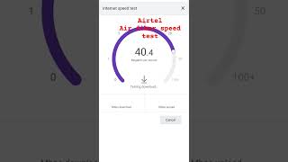 Airtel air fiber speed test wifi airfiber airtel airteloffer airtelsteam airterjun [upl. by Tobye]