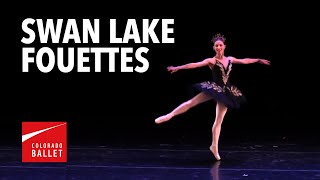 Sharon Wehner performs quot32 Fouettesquot from Swan Lake [upl. by Hosea32]