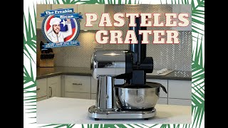 Pasteles Machine Grater 2021 For Bananas Potatoes and more [upl. by Nilekcaj]