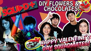 DIY FLOWERS amp CHOCOLATES  The Squad [upl. by Ulises538]