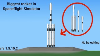 Biggest rocket in Spaceflight Simulator [upl. by Manheim]