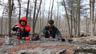 MSR Windburner vs Jetboil Zip  Freezing Temp Boil Race [upl. by Kalam]