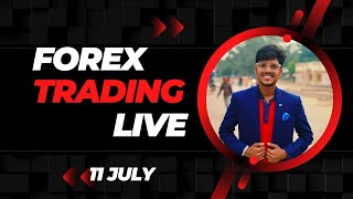 Forex Trading Live  live forex trading  11 JULY  gold trading livetrading trading [upl. by Yziar]