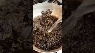 Easy Diri Djon Djon Recipe 🇭🇹 part 1 recipe cooking blackrice [upl. by Crispas]