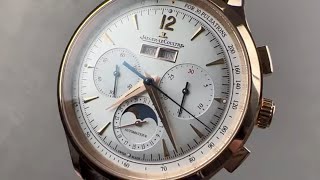 JaegerLeCoultre Master Control Chronograph Calendar Q4132520 JaegerLeCoultre Watch Review [upl. by Zampardi267]