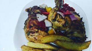 Honey Garlic Baked Chicken Thighs RecipeEasy Chicken RecipeChiomas Kitchen [upl. by Anaujit]