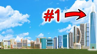 I built the TALLEST Building from EVERY NORTH AMERICAN COUNTRY in Minecraft [upl. by Moody402]