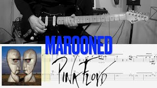 Pink Floyd  Marooned  Guitar Lesson Tab  Andrew Squeezed Floyd [upl. by Leibman]