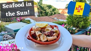 Madeira Food Tour Part 1  Insane GARLICKY SQUID [upl. by Cardew]