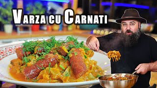 Varza Calita   Varza Murata   cu Carnati de Oaie Afumati si Slanina de Mangalita  Arvunescu [upl. by Rudolph]