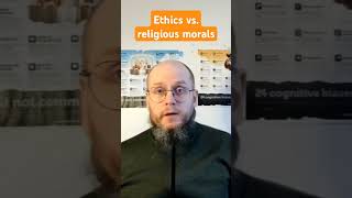 Ethics vs religious morals philosophy ethics moral morals [upl. by Norbel]