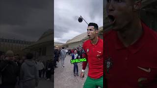 Cristiano Ronaldo Sprung Challenge 🚀 Kannst du das auch [upl. by Alehs]