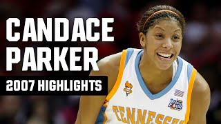 Candace Parker highlights WNBA legends first title run at Tennessee [upl. by Anauqes]