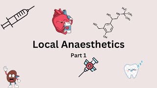 Local Anaesthetics PART 1 [upl. by Shama956]